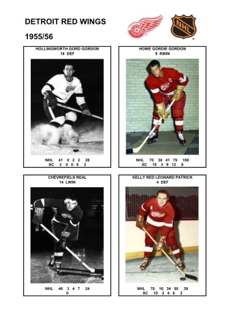 NHL det 1955-56 foto hracu4