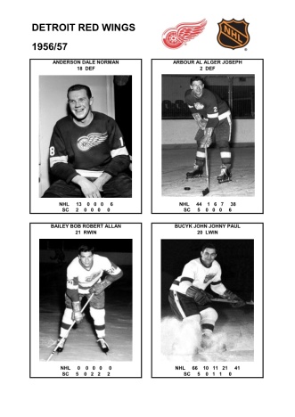 NHL det 1956-57 foto hracu1