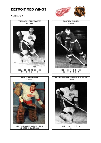 NHL det 1956-57 foto hracu3