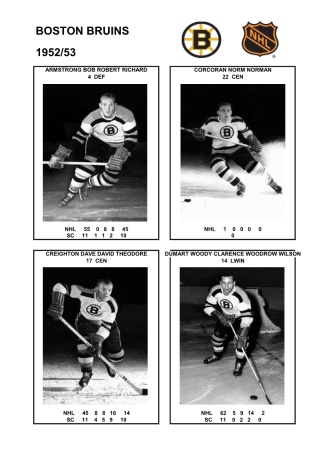 NHL bos 1952-53 foto hracu1