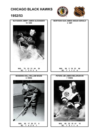 NHL chc 1952-53 foto hracu5