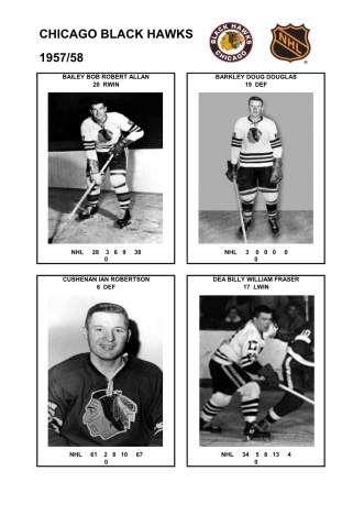 NHL chc 1957-58 foto hracu1