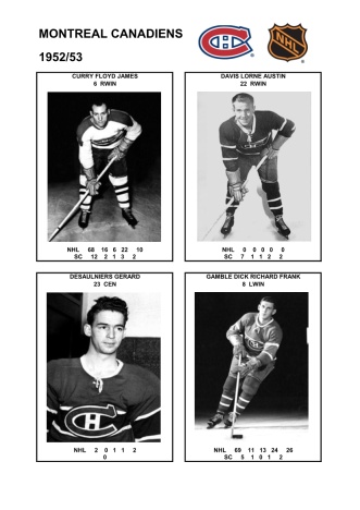 NHL mtl 1952-53 foto hracu2