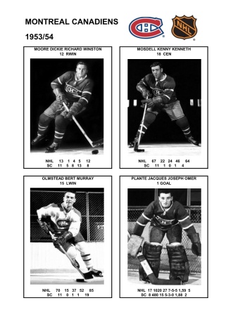 NHL mtl 1953-54 foto hracu6