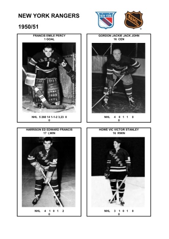 NHL nyr 1950-51 foto hracu2