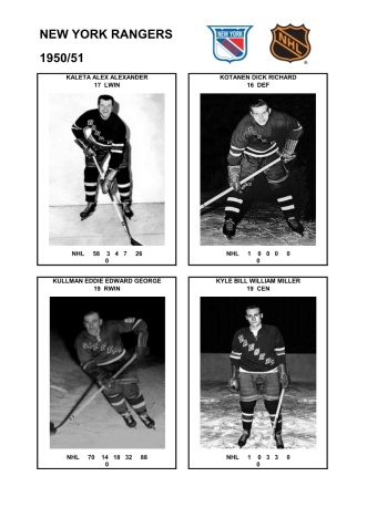 NHL nyr 1950-51 foto hracu3