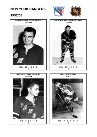 NHL nyr 1952-53 foto hracu1