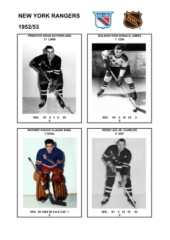 NHL nyr 1952-53 foto hracu6