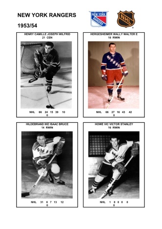 NHL nyr 1953-54 foto hracu3