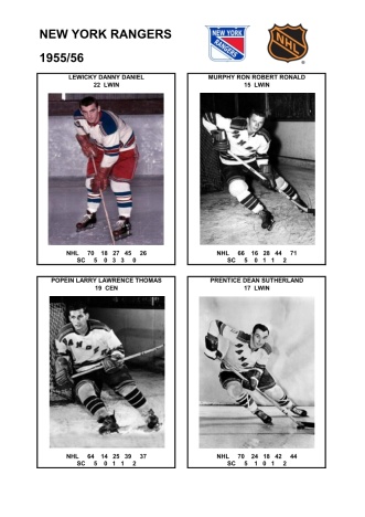 NHL nyr 1955-56 foto hracu5