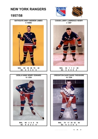 NHL nyr 1957-58 foto hracu1