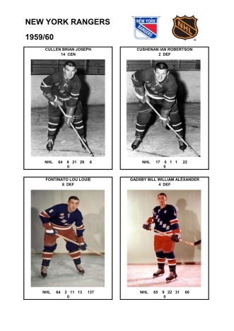 NHL nyr 1959-60 foto hracu2