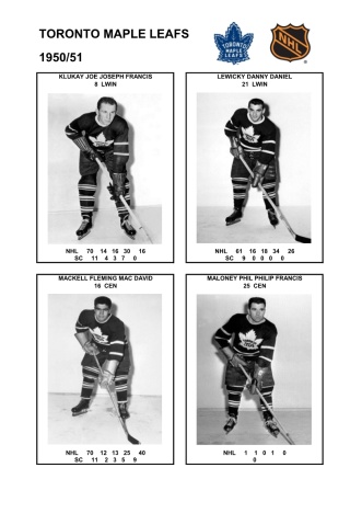 NHL tor 1950-51 foto hracu4