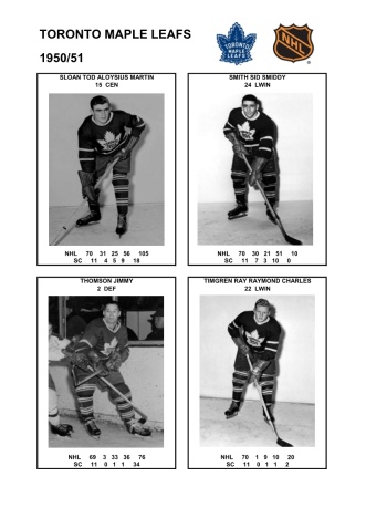 NHL tor 1950-51 foto hracu6