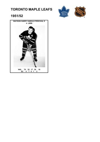 NHL tor 1951-52 foto hracu8