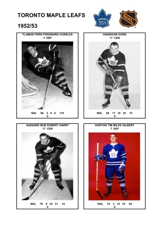 NHL tor 1952-53 foto hracu2