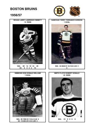 NHL bos 1956-57 foto hracu6